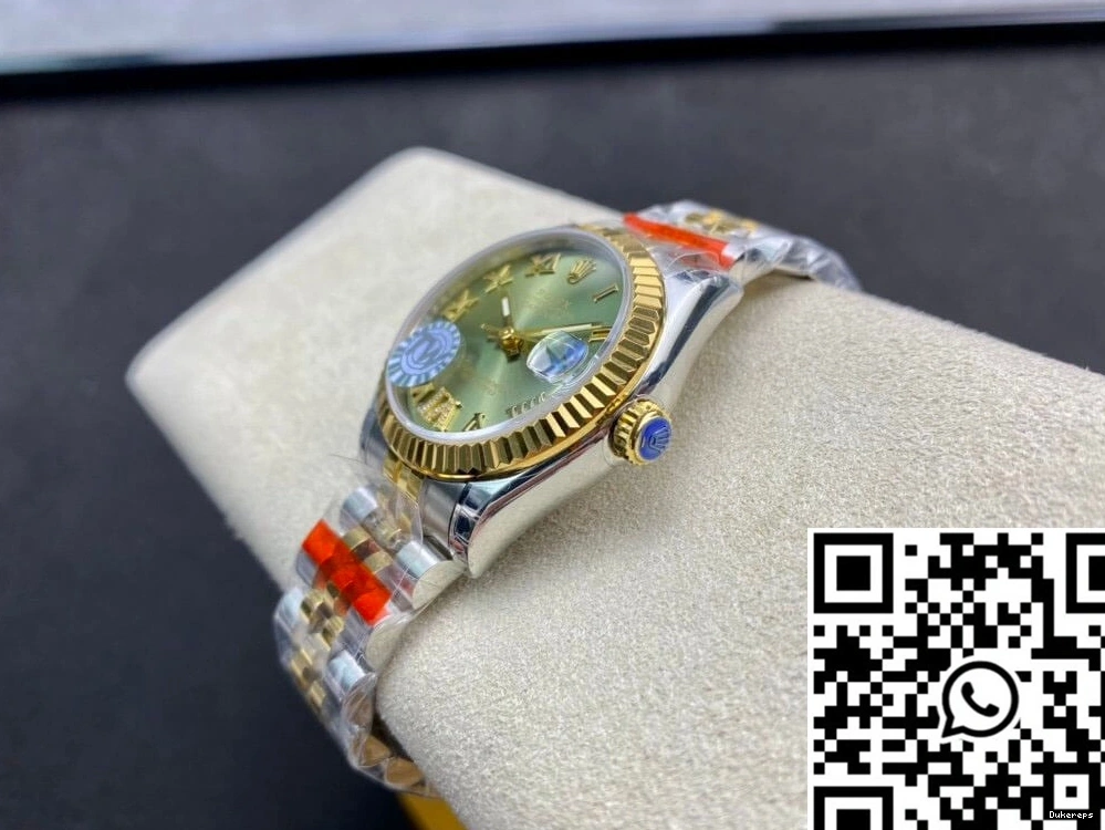 Green Datejust 178273 Dial Factory Rolex 31MM TW 0107